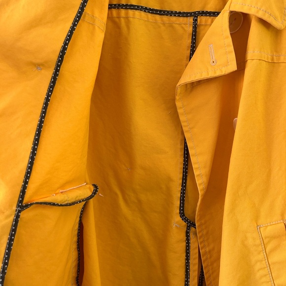 GAP Yellow Women's Trench Coat - Picture 4 of 6